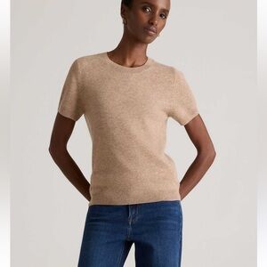 NWT Quince Mongolian cashmere tee